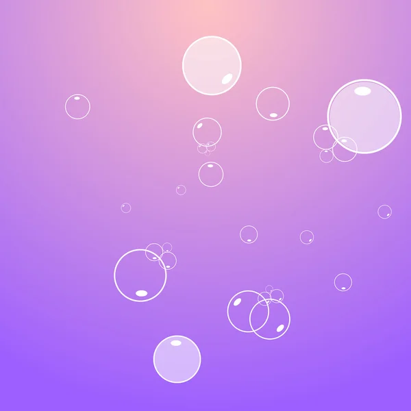 Bubbles Background — Stock Vector