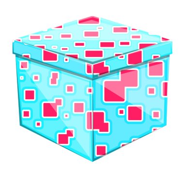 Squares Pattern Box Design