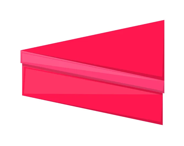 Vecteur de boîte triangle — Image vectorielle