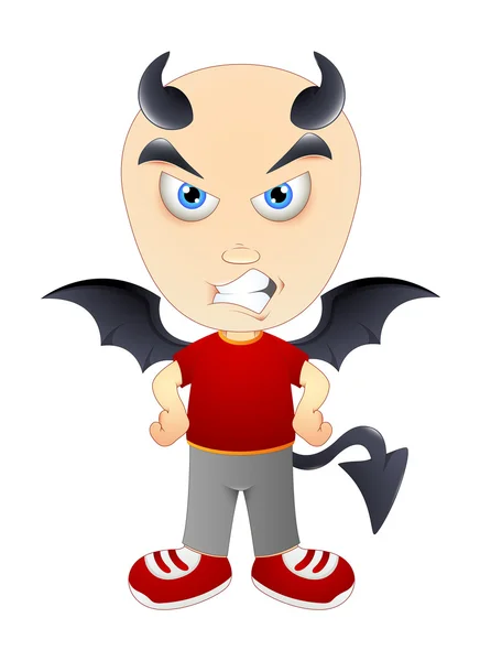 Devil Halloween Character — Stock Vector
