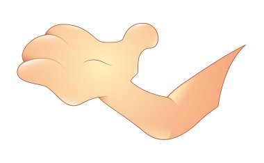 Çizgi film vektör el