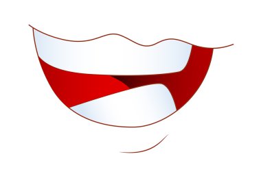 Ağız ifade gülüyor