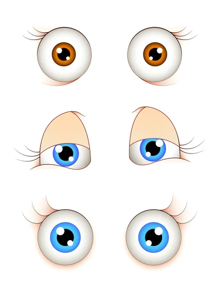 Female Eyes Clipart Transparent Background, Female Cartoon Eye