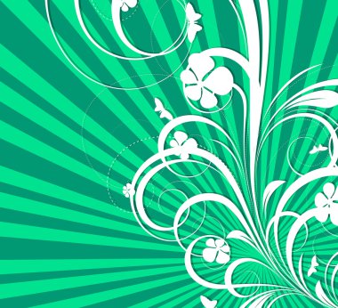 Vintage Retro güzelleşmek zemin