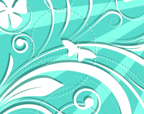 Fundo de Design Flourish —  Vetores de Stock