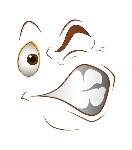 Naughty Eyes Expression — Stock Vector © baavli 61223009