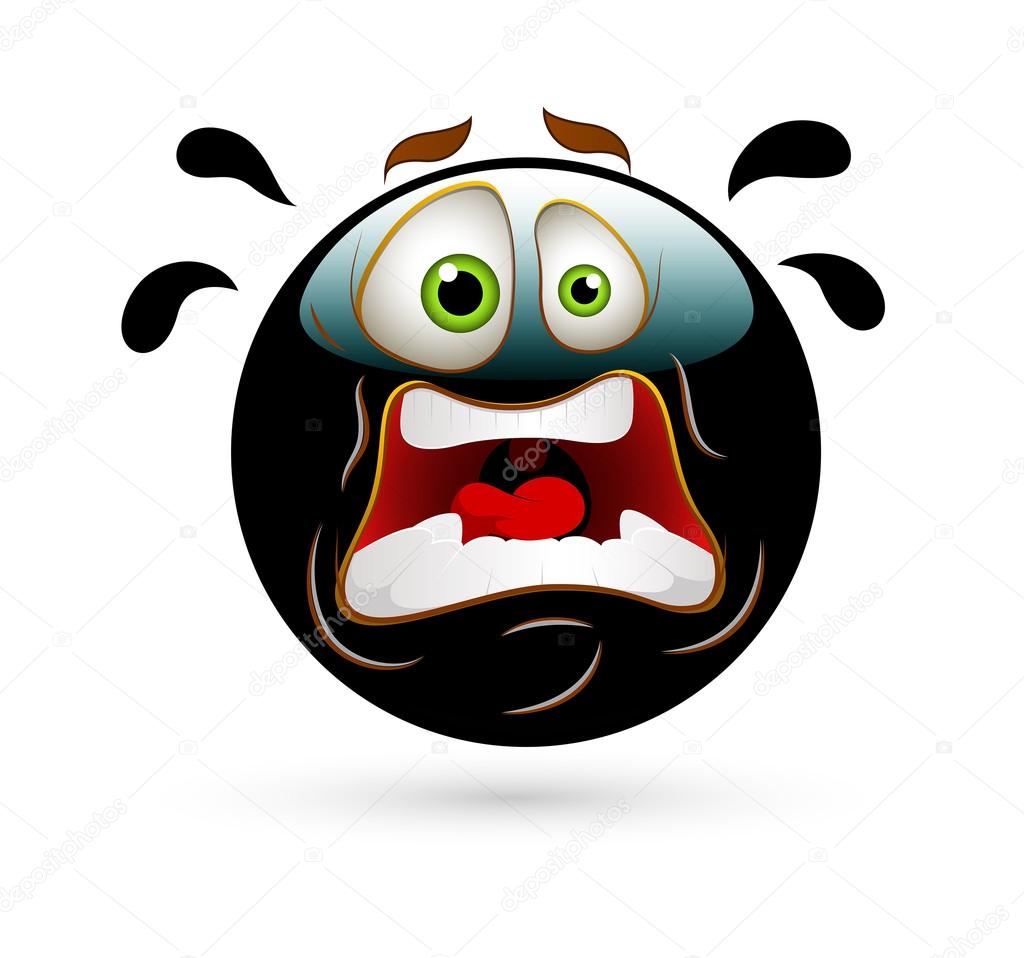 Scared cartoon face Stock Vector Image & Art - Alamy