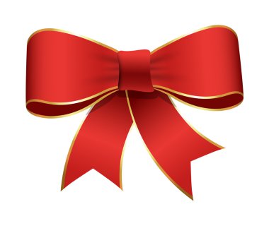 kırmızı kurdele yay