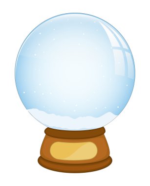 Noel kartopu vektör