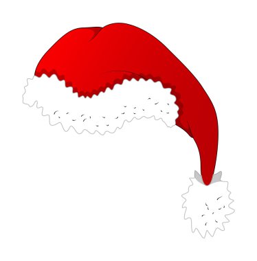 Noel Baba şapkası vektör tasarımı