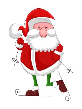 Kayak komik eski Santa