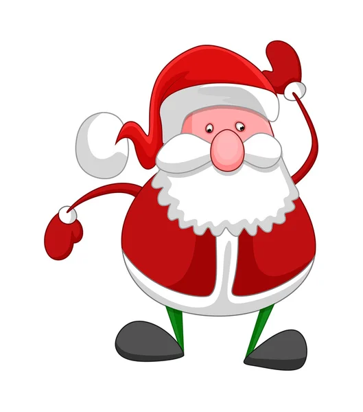 Vieux personnage de Santa — Image vectorielle