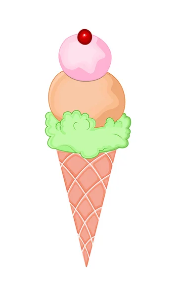 Ice Cream Vector — Stock Vector