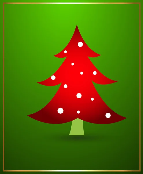 Vecteur arbre de Noël conception — Image vectorielle