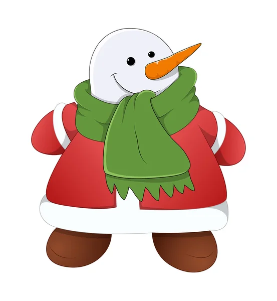 Santa Claus lustige Figur — Stockvektor