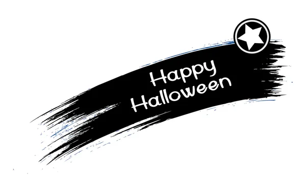 Bannière Grunge Halloween — Image vectorielle