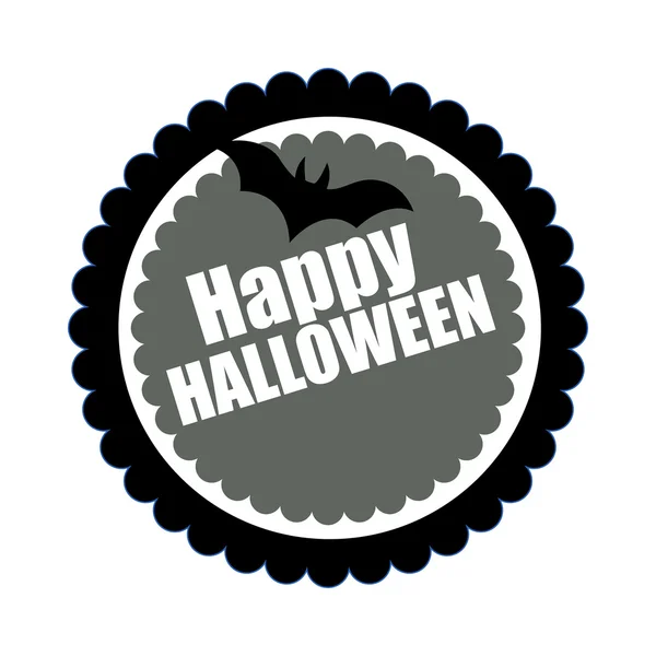 Halloween grafisk banner – Stock-vektor