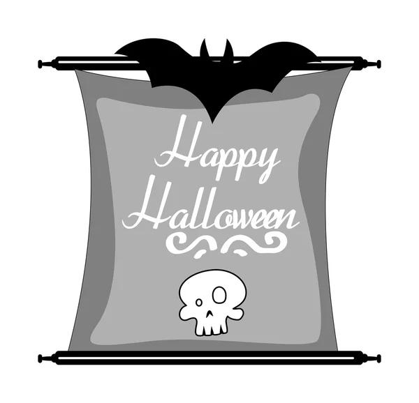 Vector de banner de Halloween — Archivo Imágenes Vectoriales