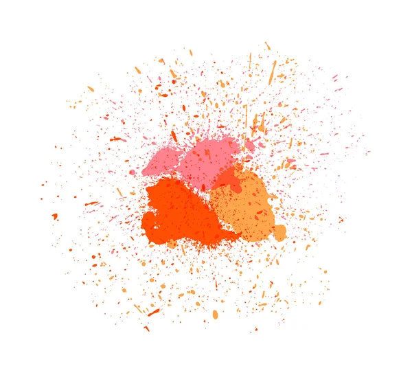 抽象的 Grunge 油漆滴 — 图库矢量图片