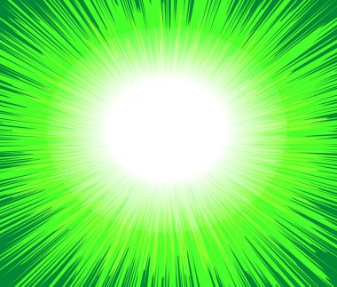 St. Patrick'ın gün Sunburst arka plan