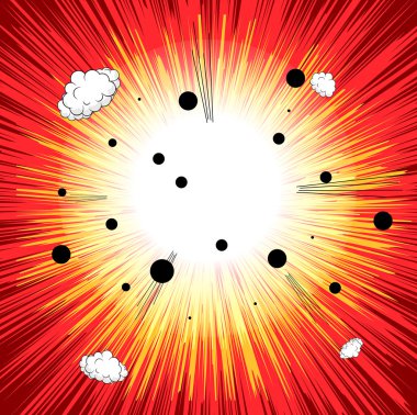 soyut sunburst arka plan
