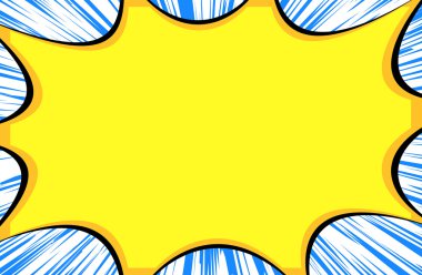 Soyut Retro patlama afiş