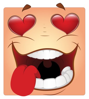 Aşk Smiley düşüyor