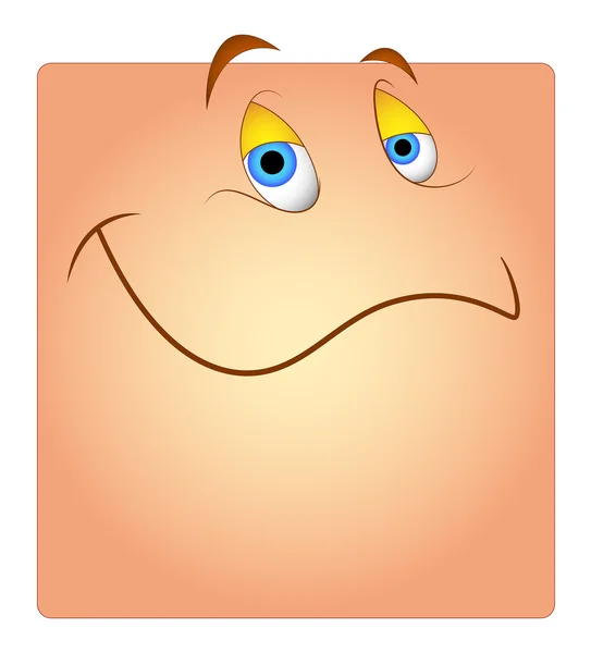 Cute Smile Face Box Smiley Stock Vector Image by ©baavli 62036185