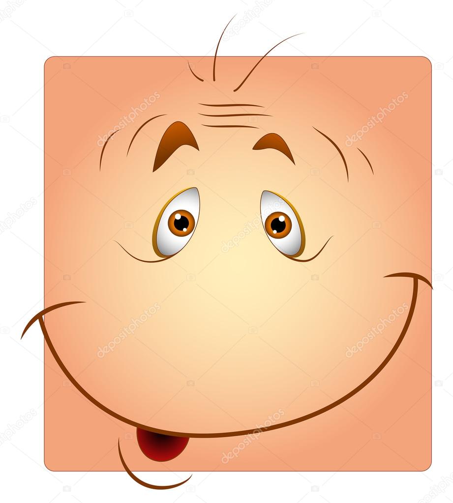 Cute Funny Smile Box Smiley Stock Vector Image by ©baavli 62035061