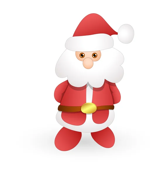 Mignon enfant Père Noël — Image vectorielle