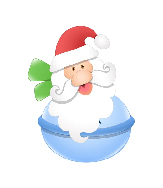 Happy Santa Character — Stock Vector
