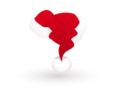 Vektör Noel Baba şapkası