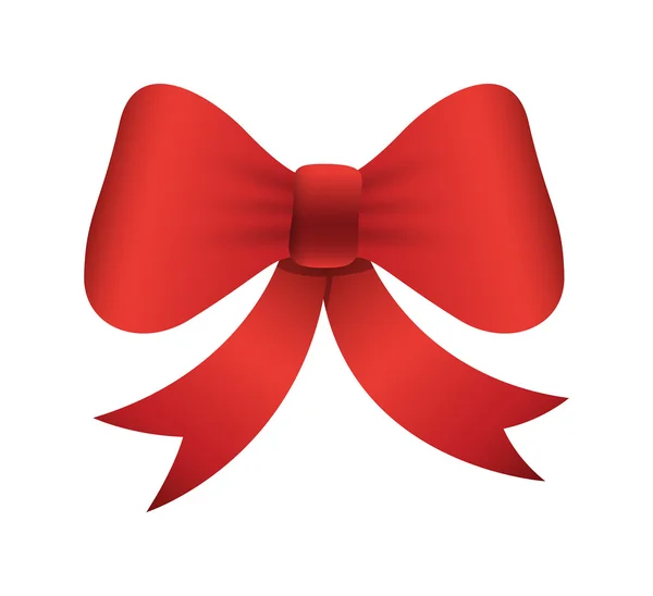 Gift Bow Vector Element — Stock Vector