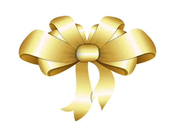 Illustration vectorielle de l'arc doré — Image vectorielle