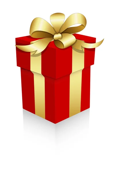 Vector sorpresa caja de regalo — Vector de stock