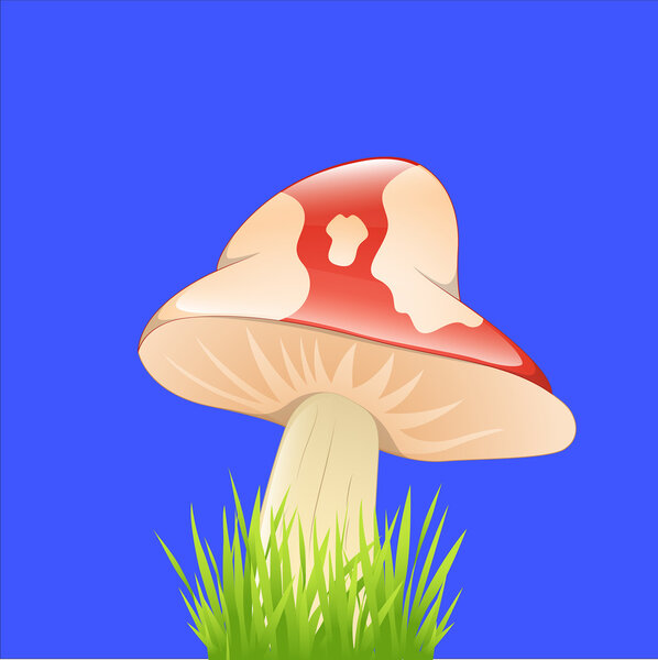 Cartoon Mushroom Christmas Tree