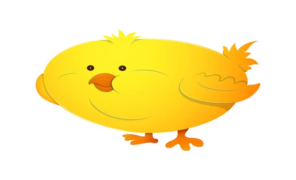 Komik kuş vektör çizim — Stok Vektör