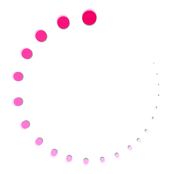 Bearbetning cirkel Design — Stock vektor