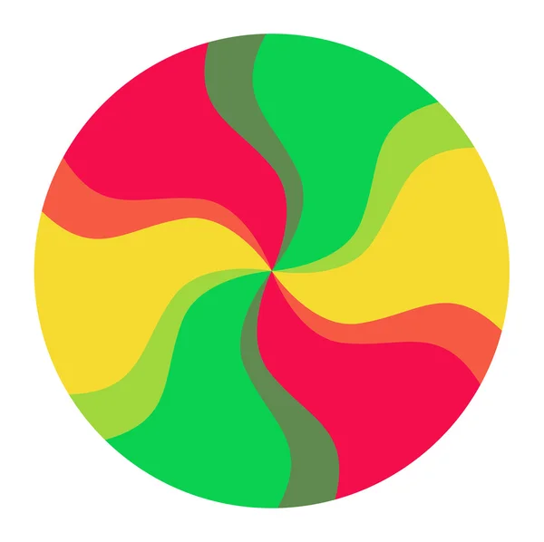 Kleurrijke Spectrum cirkel — Stockvector