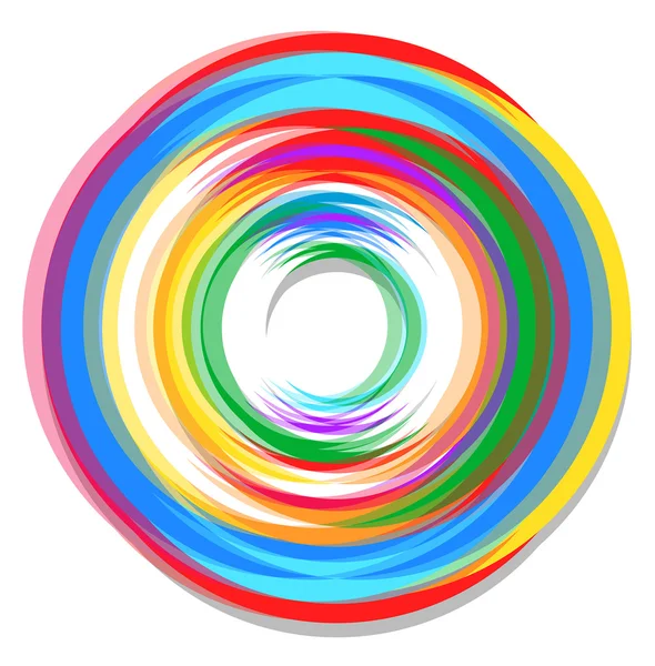 Spectrum cirkel ontwerp — Stockvector