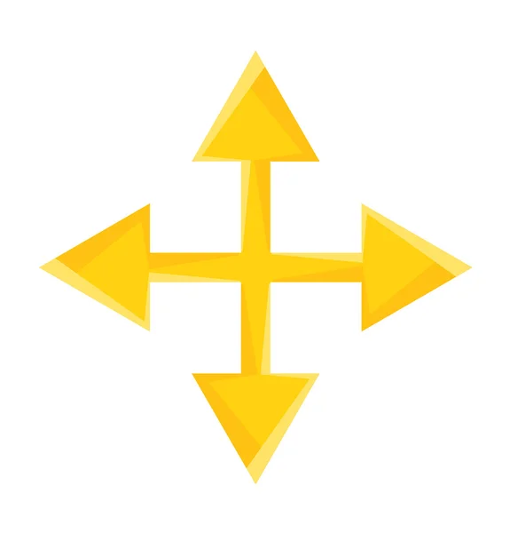 Arrows Direction Sign — Stock Vector