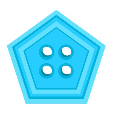 Çokgen düğme tasarım