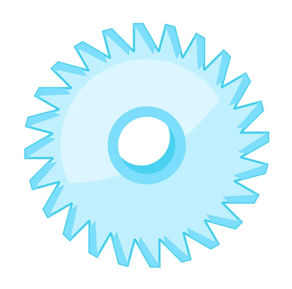 Shiny Gear Wheel — Stock Vector