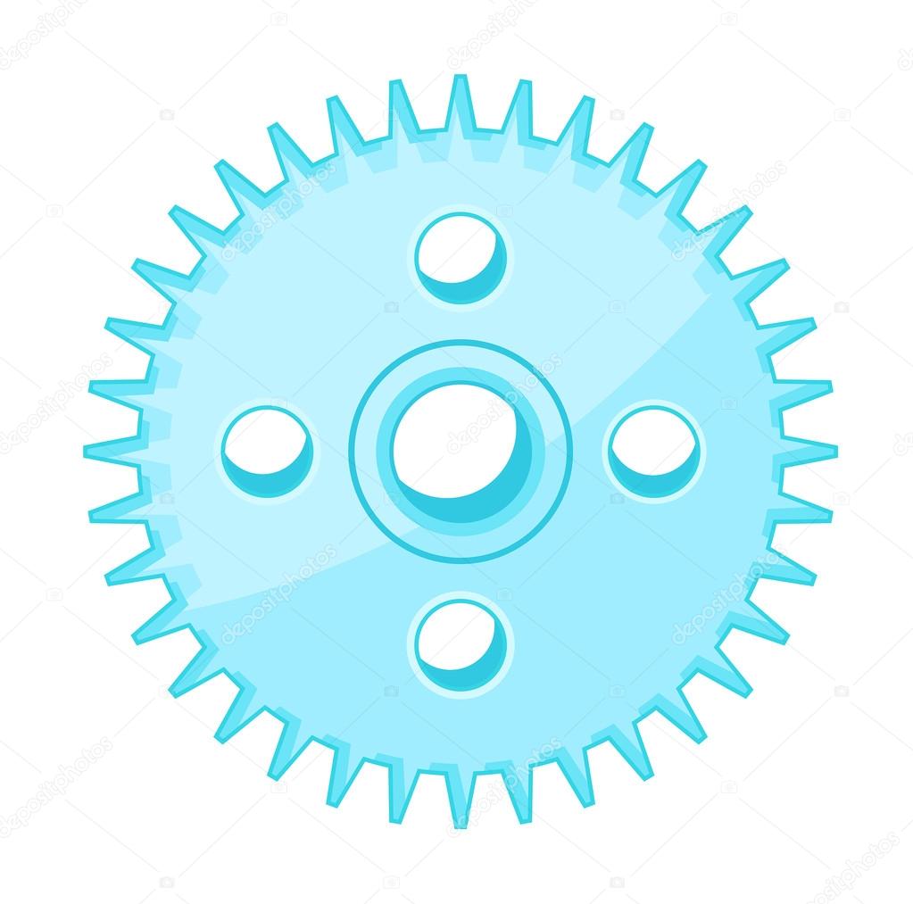 Gear Wheel Vector Design Stock Vector Image by ©baavli #62665563