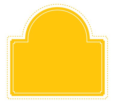 vektör etiket tasarımı