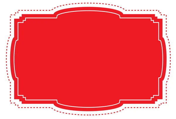 Bannière d'étiquette d'affaires — Image vectorielle