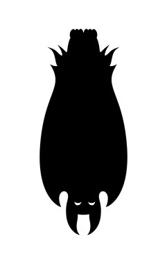 Cadılar Bayramı yarasa şekli