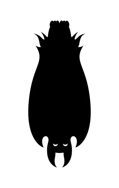 Halloween Bat tvar — Stockový vektor