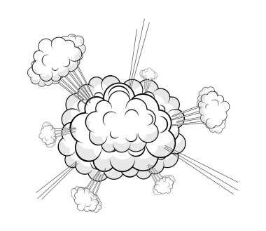 Komik bulut patlama etkisi