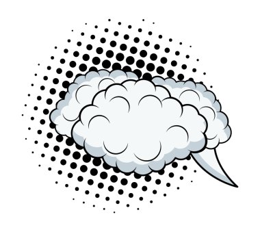 Bulut noktalı resim Bubble arka plan